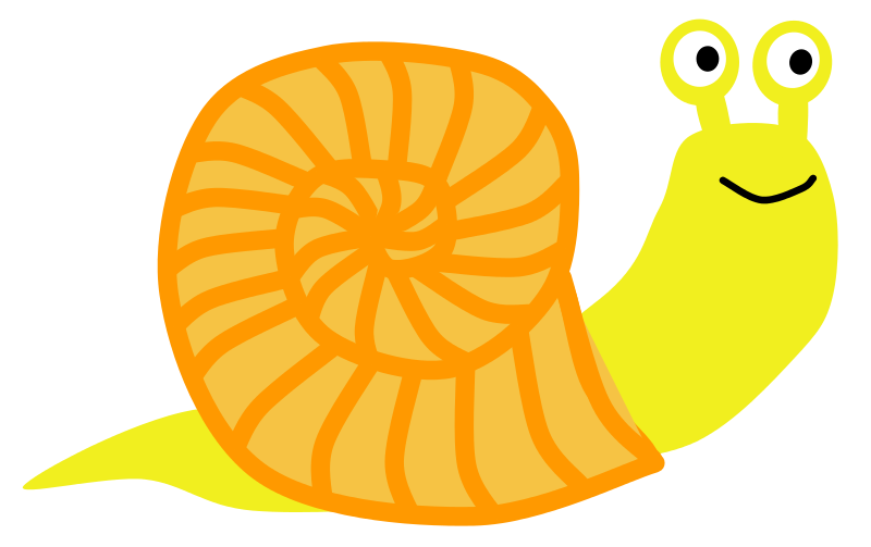 Cute snail clip art free clipart images