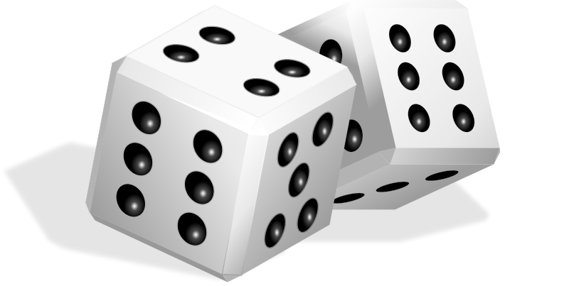 Dice free to use cliparts 2