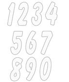 Numbers 1 clipart - Clipartix