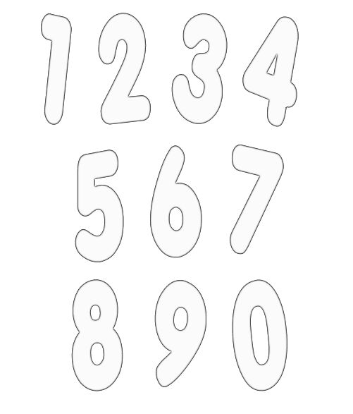 Free numbers clipart free craft project clipart 9