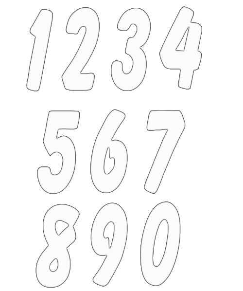 Free numbers clipart free craft project clipart