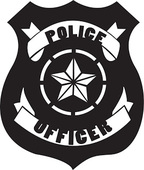 Police badge outline clipart kid 3 - Clipartix