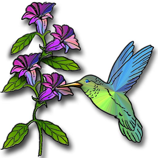 Hummingbird clipart free 3