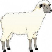 Lamb His Sheep Cutouts Clipart Clipart Sheep Week Clipartix | My XXX ...