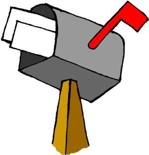 Mailbox a perfect world munications clip art