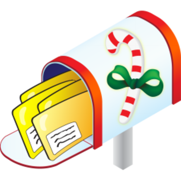 Mailbox christmas mail clipart clipart kid
