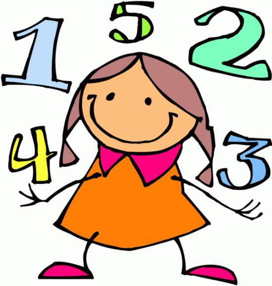 Numbers number 2 clipart image