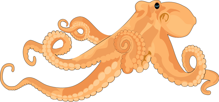 Octopus clip art free clipart images 3