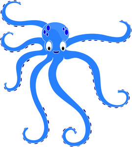 Octopus clipart free images 10