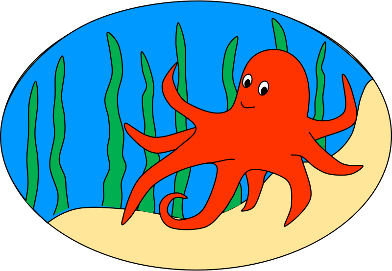 Octopus clipart free images 4 2