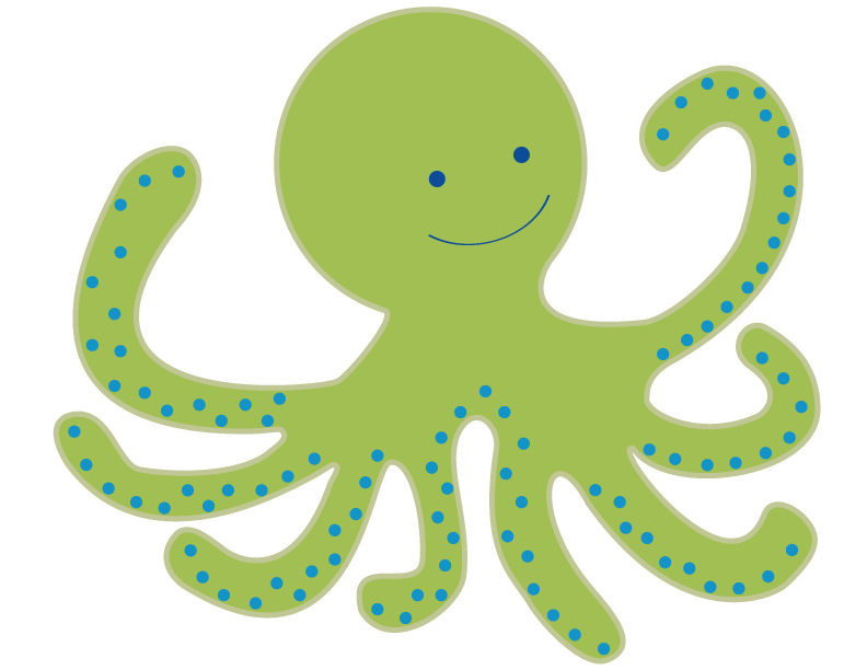 Octopus clipart free images 4