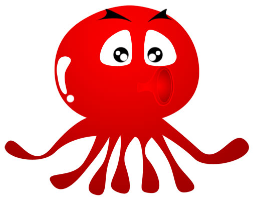 Octopus clipart image 4
