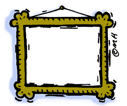Painting frame clipart