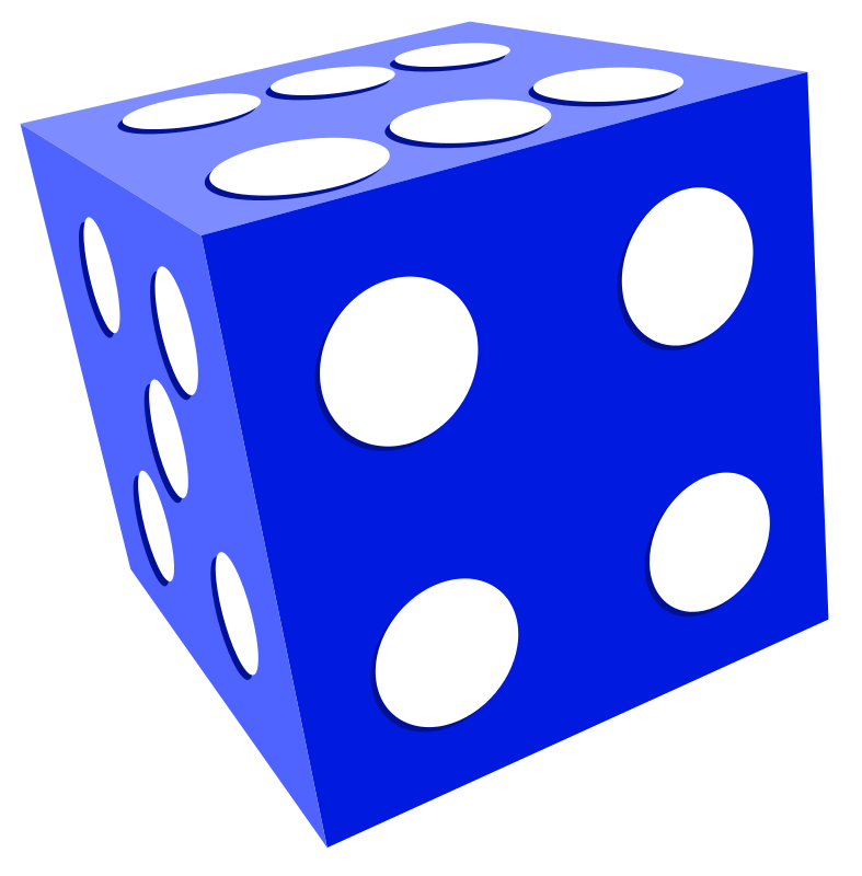 Photos of dice clipart free clipart images image 3