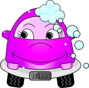 Pink car wash clipart clipart kid 2