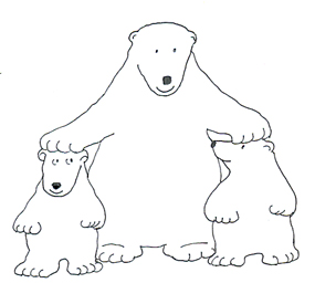 Polar bear clip art pictures of polar bears 2