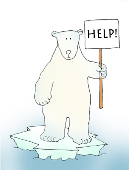 Polar bear clip art pictures of polar bears 4