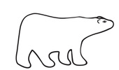 Polar bear bear clip art image – Clipartix