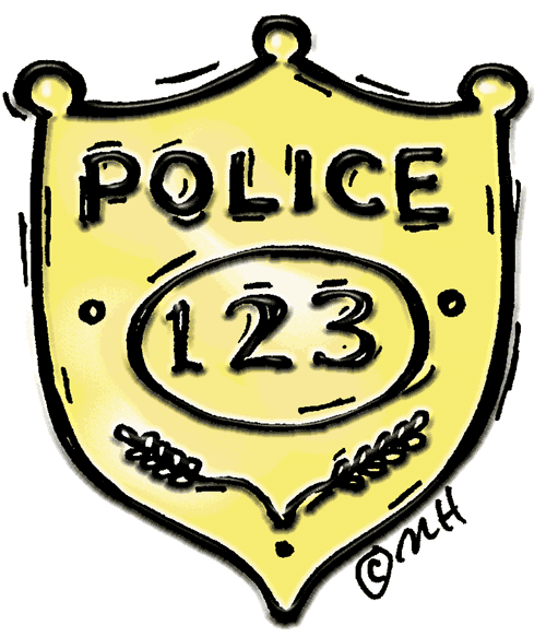 Police badge police officer badge clipart free images 6