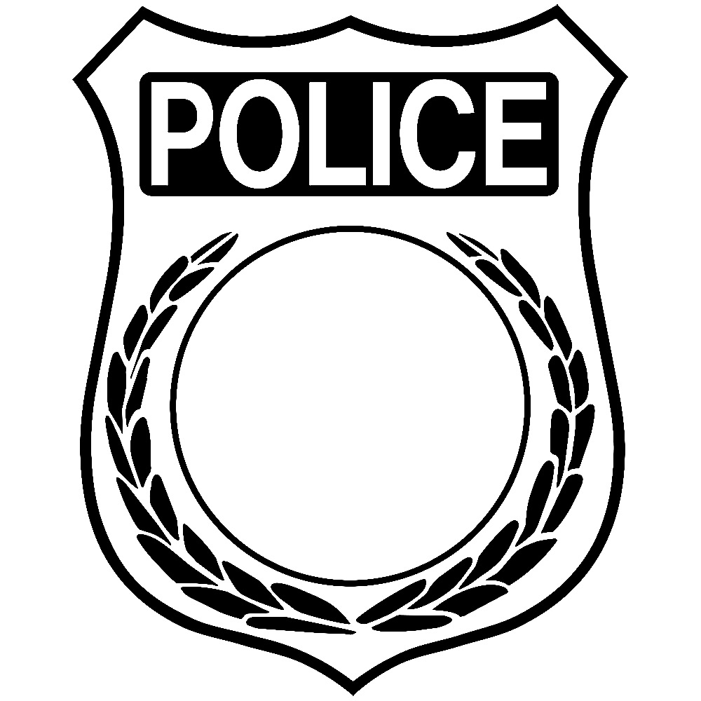 Police badge police officer badge clipart free images