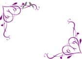 Purple flower border design clipart free to use clip art resource ...