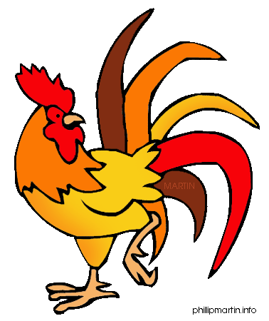 Rooster clip art cartoon free clipart images 6