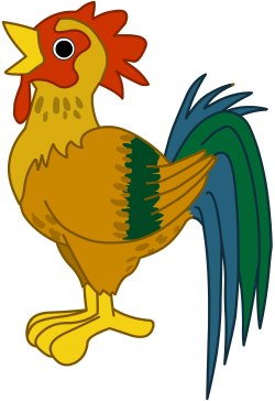 Rooster clip art free clipart images
