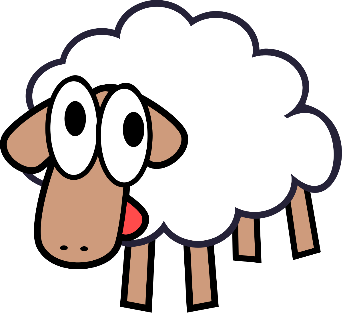 Sheep lamb clipart 4 image clipartix