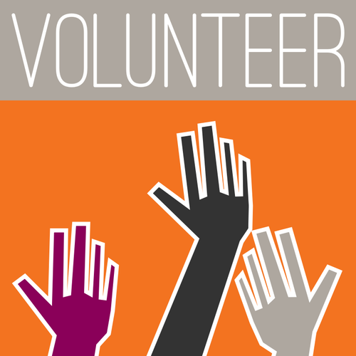 Vector clip art of volunteering sign public domain vectors