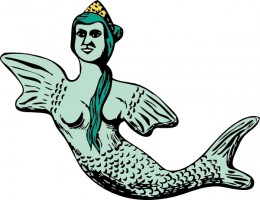 Vector mermaid free vector download files formercial clip art