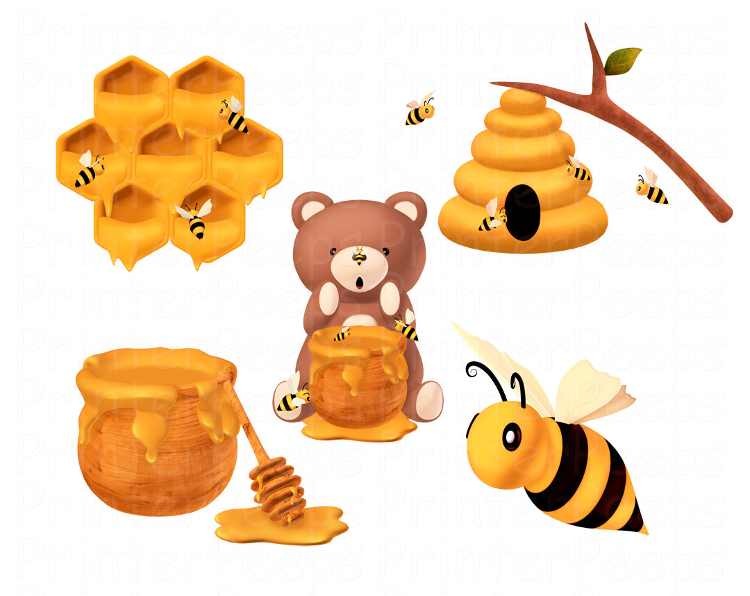 Beehive clipart 12