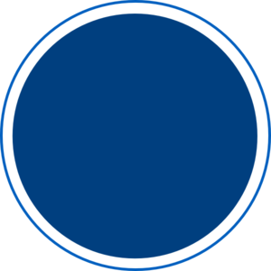 Blue circle clipart 5