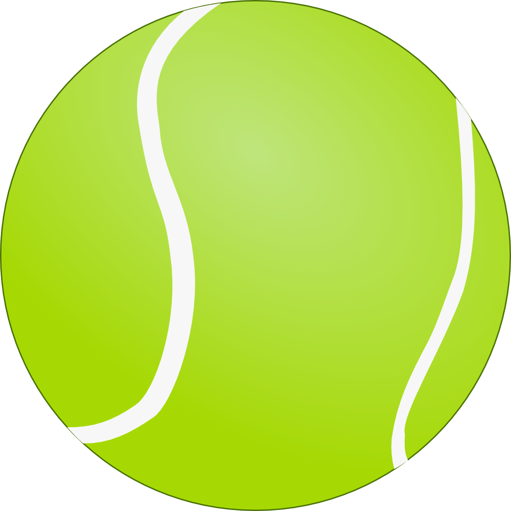 Bouncing tennis ball clipart free images
