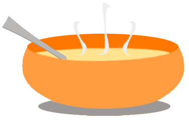 Bowl of soup clipart kid 3