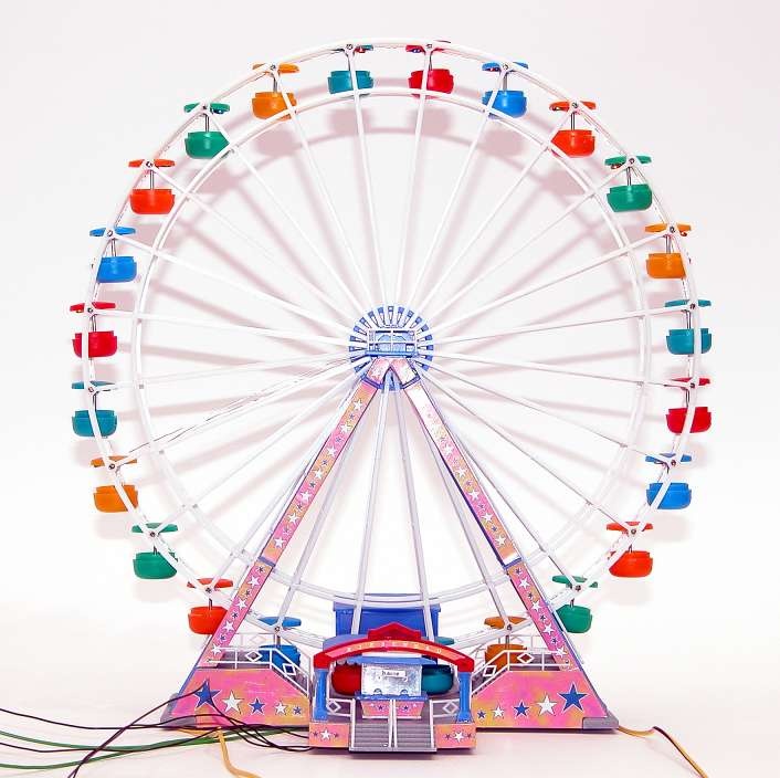 Carnival ferris wheel clip art hobbies model rail plastic