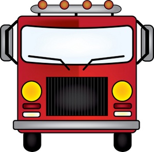 Cartoon fire truck clipart firetruck clip art images