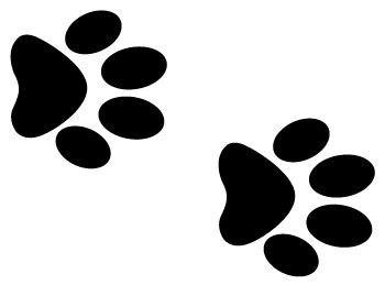 Clipart dog paw print clipart 2 image 2