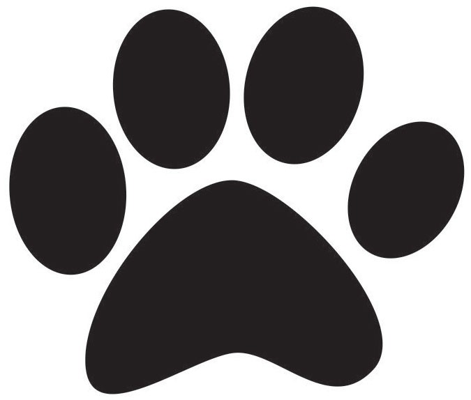 Clipart dog paw print clipart 2 image 4