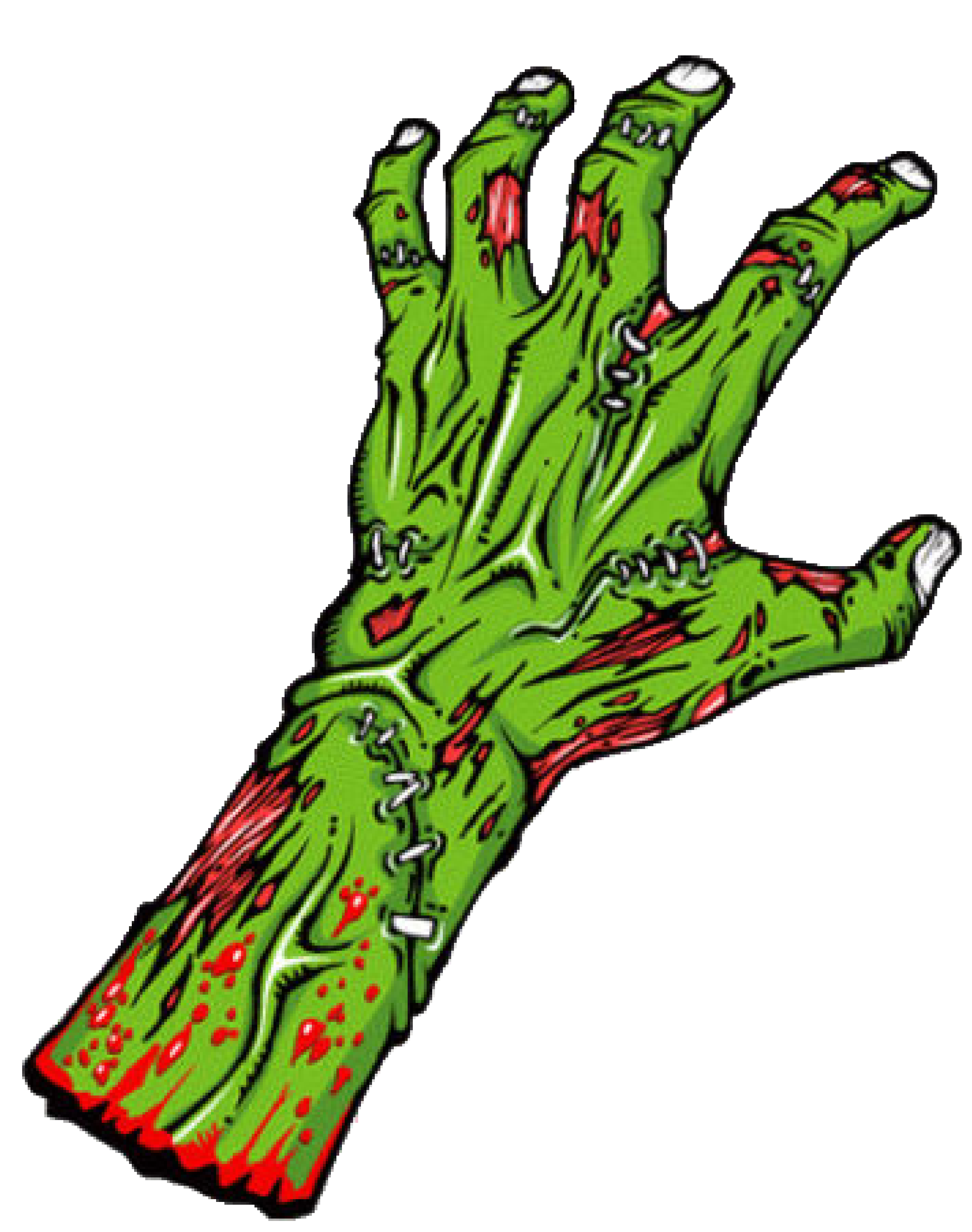 Cool zombie clipart kid