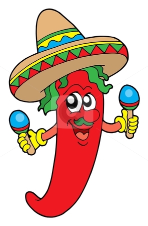 Crock pot chili clipart image