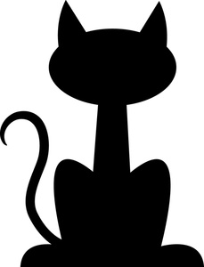 Dog and cat silhouette clip art free 3