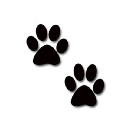 Dog paw print clip art free download 2