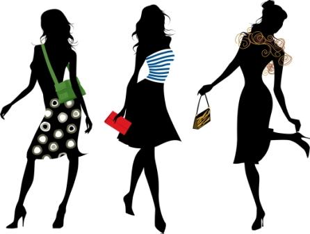 Fashion clip art borders free clipart images