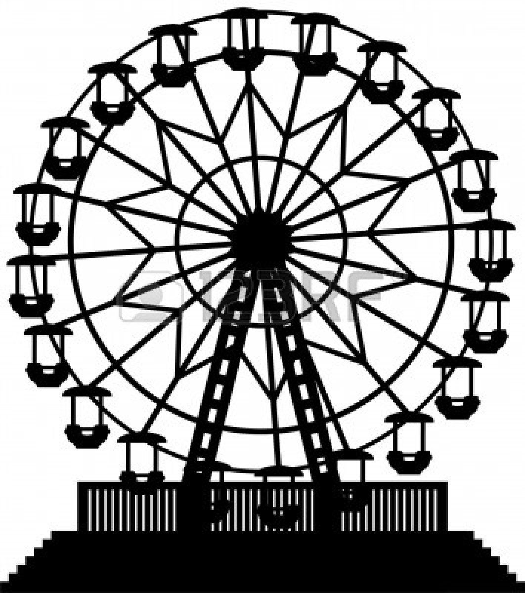 Ferris wheel clipart wheels and 2