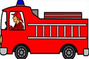 Firetruck free fire engine clipart