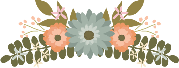 Floral clipart flower wedding graphics clip image 2