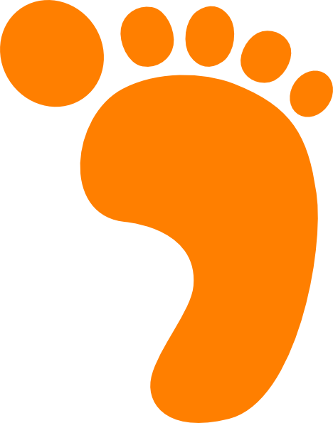 Foot clipart free image