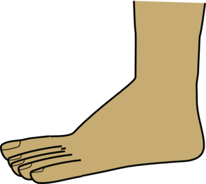 Foot people clip art clipart pictures