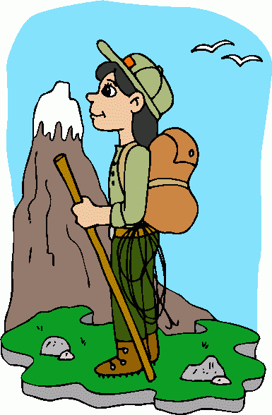 Free camping and hiking clipart free graphics images 2