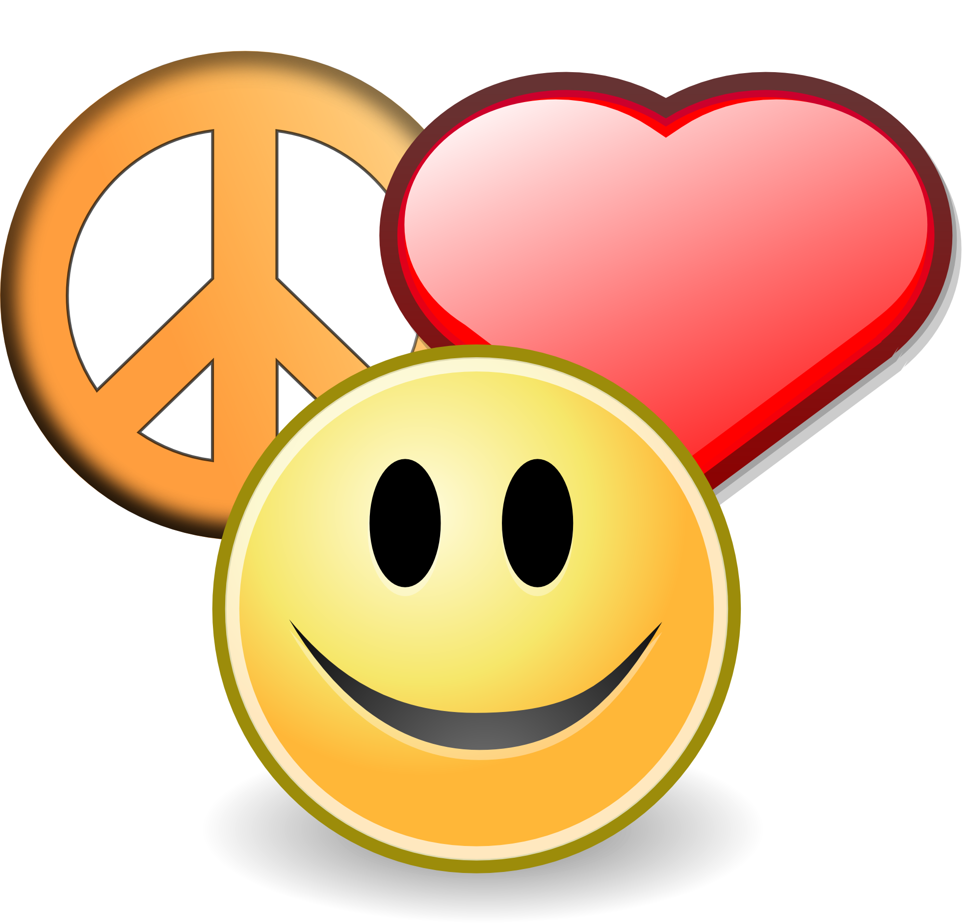Free peace sign clipart 3 image